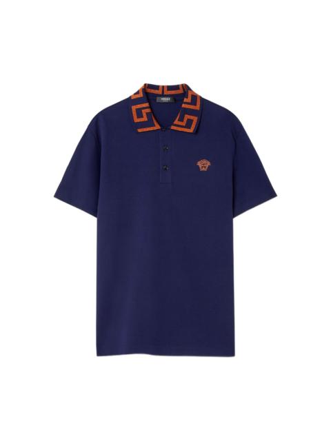 VERSACE Greca polo shirt