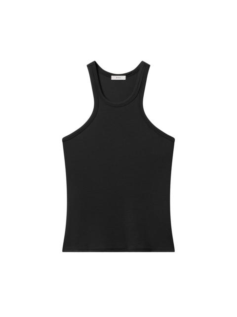 A.L.C. Dean Racerback Rib Knit Tank