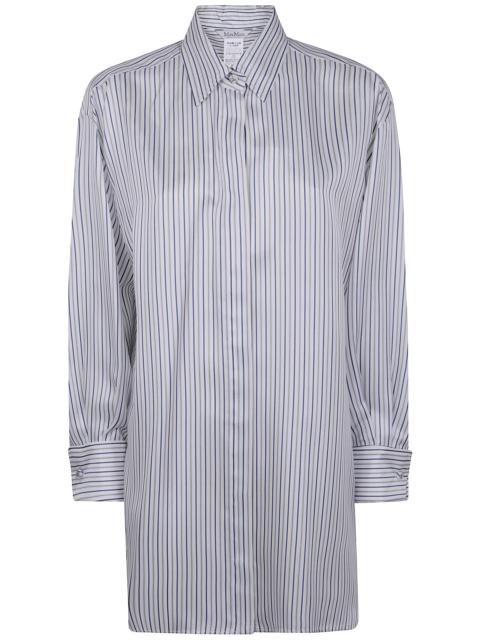 Max Mara "Monviso" Silky Stripes Shirt
