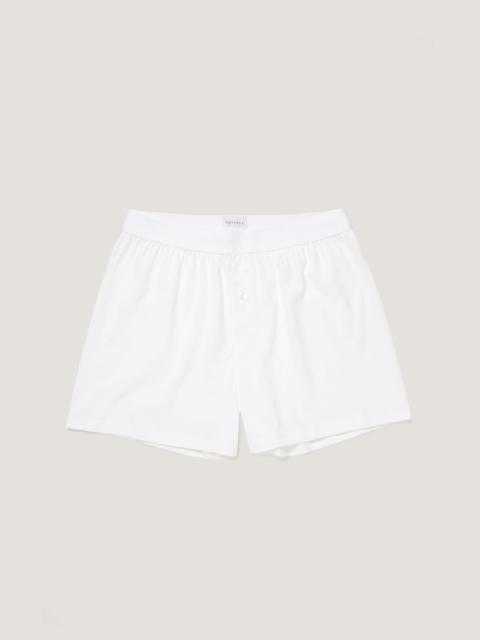 Sunspel Superfine Cotton One‑Button Shorts