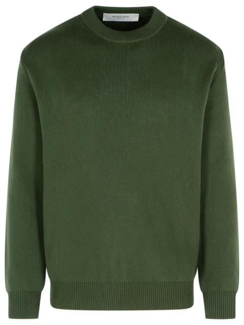 Golden Goose Golden Goose Green Cotton Sweater Men