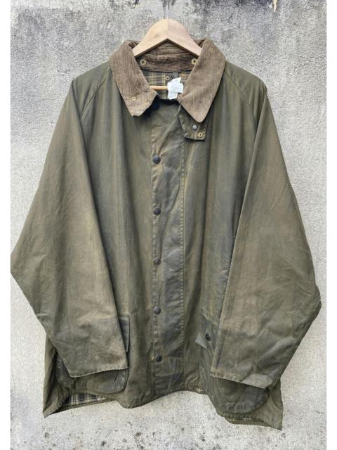 🏴󠁧󠁢󠁥󠁮󠁧󠁿 Vintage Barbour Classic Beaufort Waxed Jacket