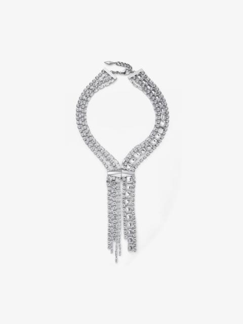 JIMMY CHOO Zandra Necklace
Silver-Finish Crystal Necklace