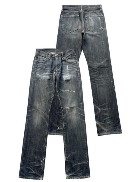 UNDERCOVER Uniqlo UJ Jun Takahashi Distressed Black Denim Jeans 30x33