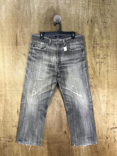 Burberry Vintage Burberry London Faded Distressed Acid Wash Jeans