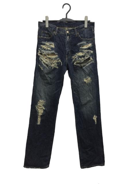 Other Designers Japanese Brand - Distressed Blue Way Japan Denim pants