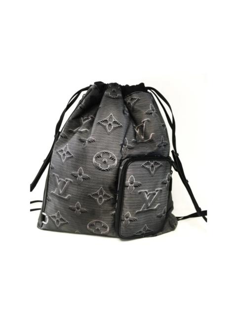 Louis Vuitton Louis Vuitton Drawstring Backpack Monogram 3D Gray/Black