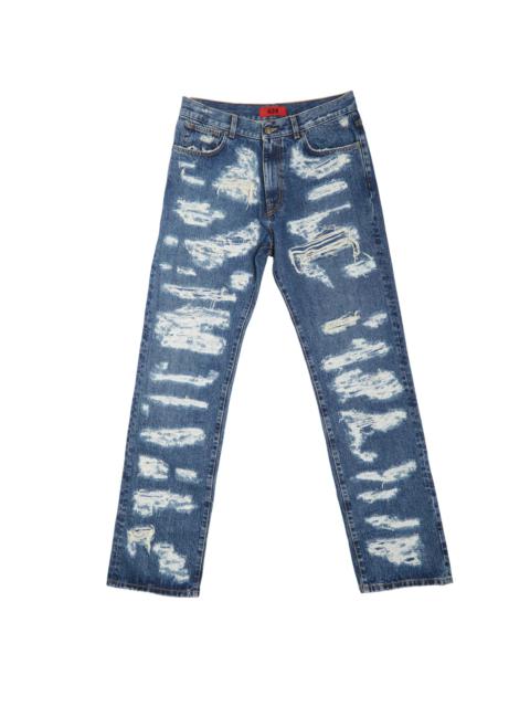 424 424 Ripped Denim In Blue