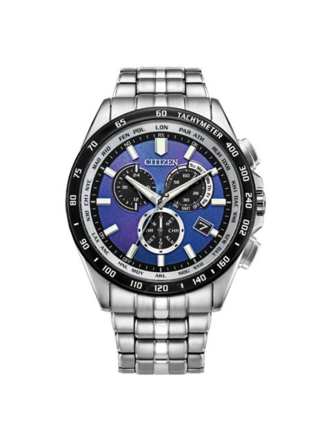 Citizen - Citizen PCAT Perpetual Alarm World Time Chronograph GMT Blue Dial Men's Watch CB5874-81L