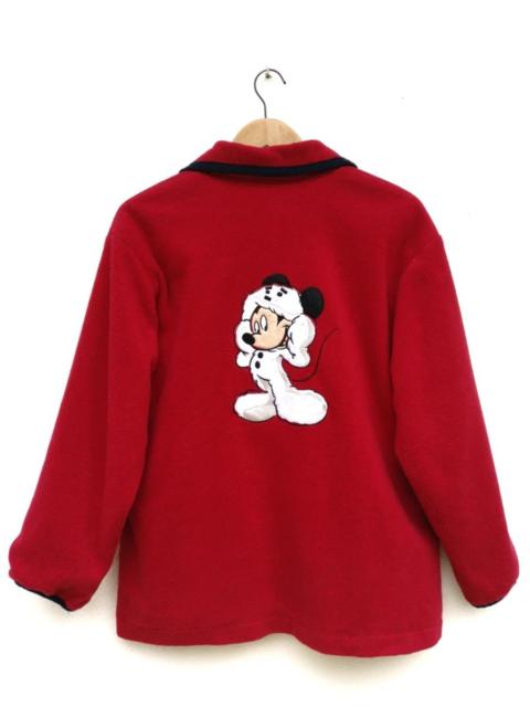 Other Designers Disney -  Final Drop! Embroidered Mickey Fleece Jacket Coat Parka