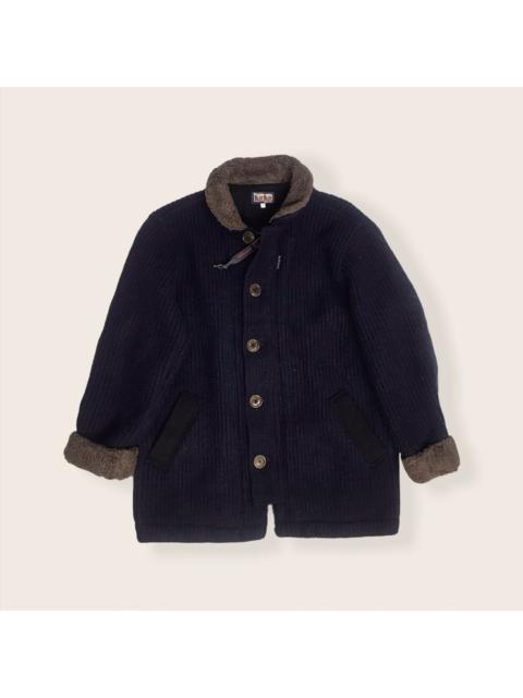 Other Designers Japanese Brand - BLUE BLUE JAPAN WOOL JACKET
