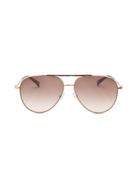 Missoni Missoni Ladies Gold Tone Pilot Sunglasses MIS-0120/S