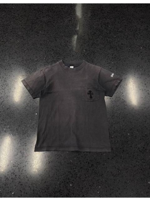 Chrome Hearts Chrome Hearts vintage embroidered cross pocket t-shirt