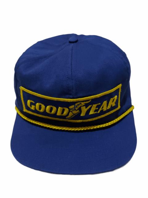 Vintage Goodyear Box Logo Patch Hat