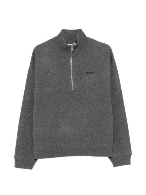 Miu Miu Miu Miu Half-zip Sweater