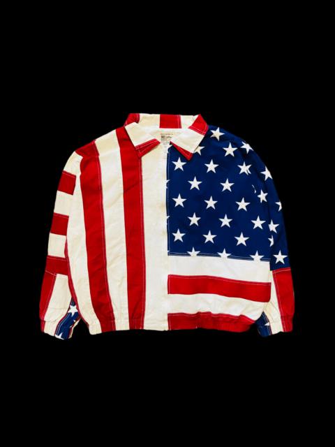 Other Designers Vintage USA American Flag Jacket Limited Edition Zip Jacket