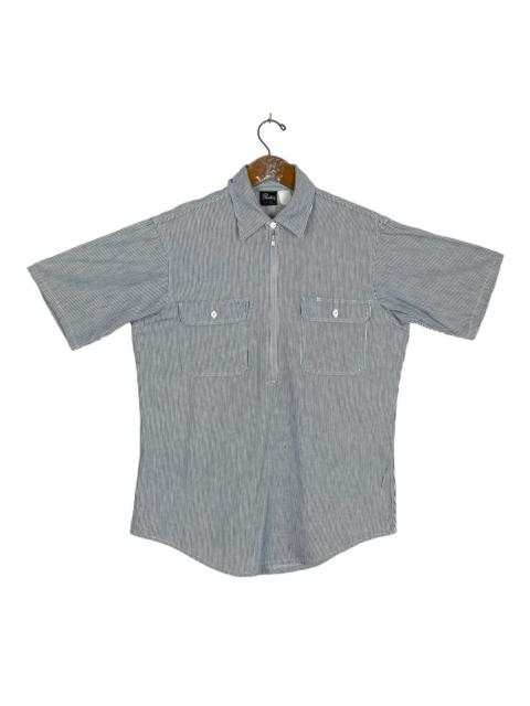 Other Designers Vintage - Rare‼️ Vtg Pnentiss Hickory Stripe Workwear Shirt Usa Talon