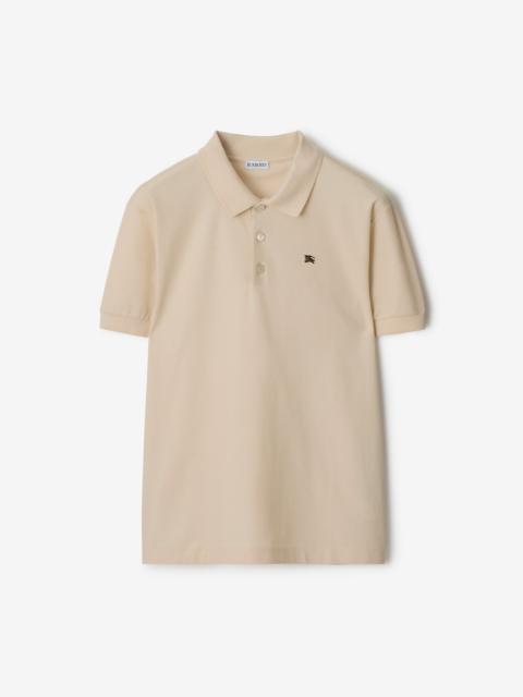 Burberry Metal EKD Cotton Polo Shirt