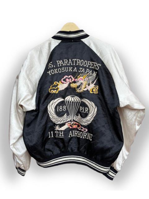 Other Designers Vintage - Buzz Ricksons US Paratroopers 11th Airbone Sukajan Jacket