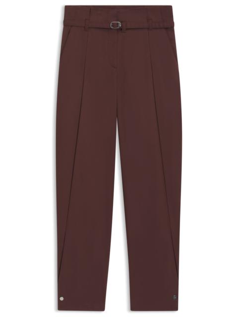 HUGO TAPERED-FIT CARGO PANTS IN ITALIAN COTTON TWILL