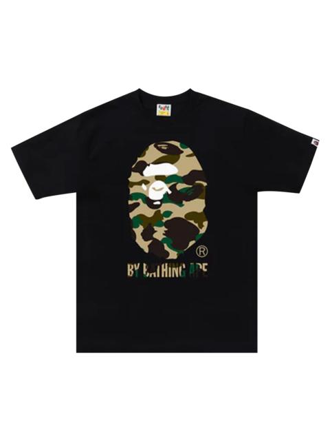 A BATHING APE® BAPE 1st Camo By Bathing Ape Tee 'Black/Yellow'
