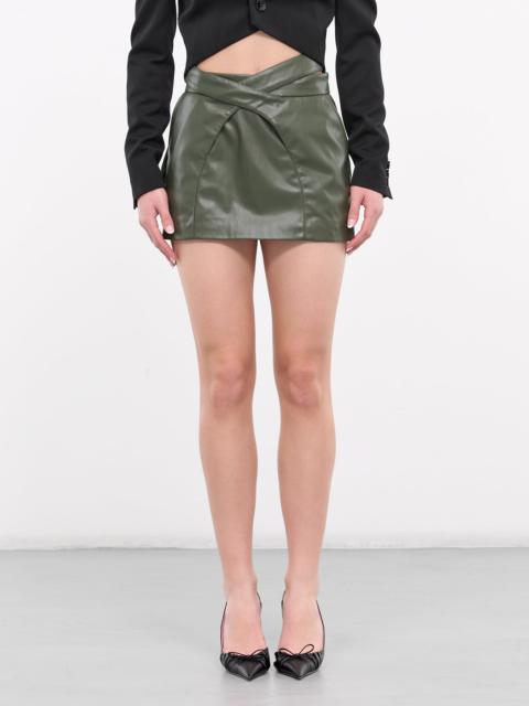 SITUATIONIST Vegan Leather Mini Skirt