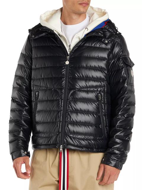 Moncler Lauros Zip Front Puffer Jacket