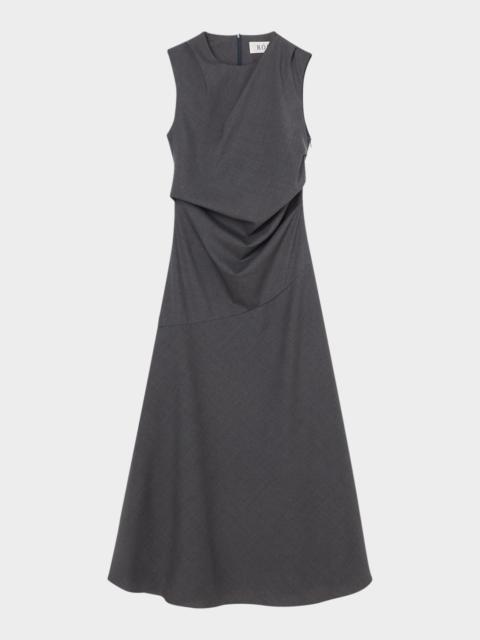 RÓHE Sleeveless Twisted Maxi Dress