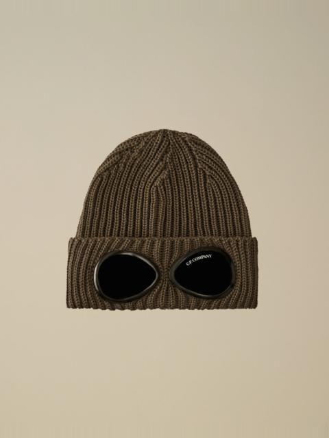C.P. Company Extrafine Merino Wool Goggle Beanie