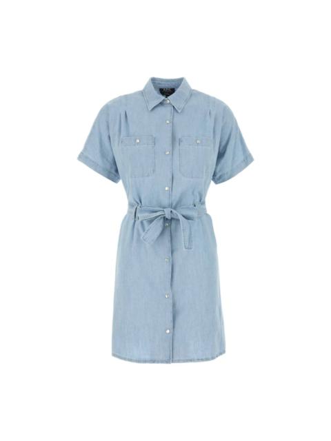 A.P.C｜DRESSES (Suzanne Dress (COGXX F35121 IAV)) Suzanne dress | Poplin printed in splash motif | A.P.C.