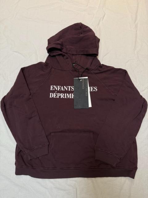 Enfants Riches Déprimés Enfants Riches Déprimés logo-print Cotton Hoodie | Red