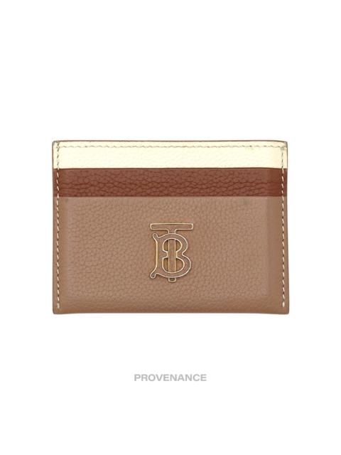 Burberry Burberry Card Wallet - TB Monogram Patchwork Leather