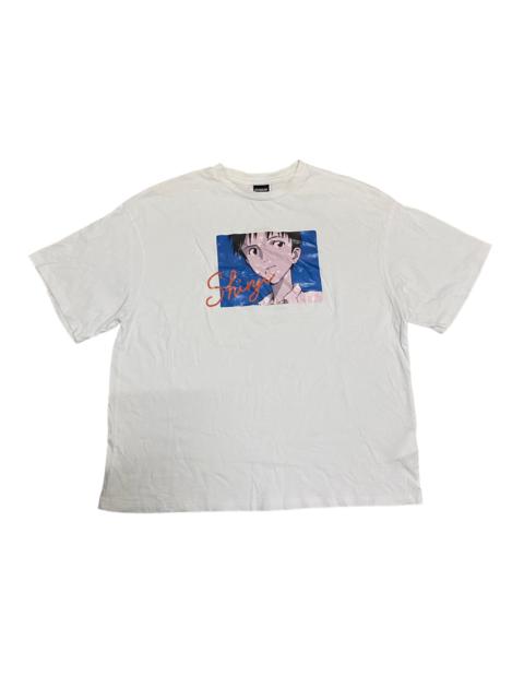 Other Designers Vintage - Vintage Evangelion Shinji Japanese White Tee