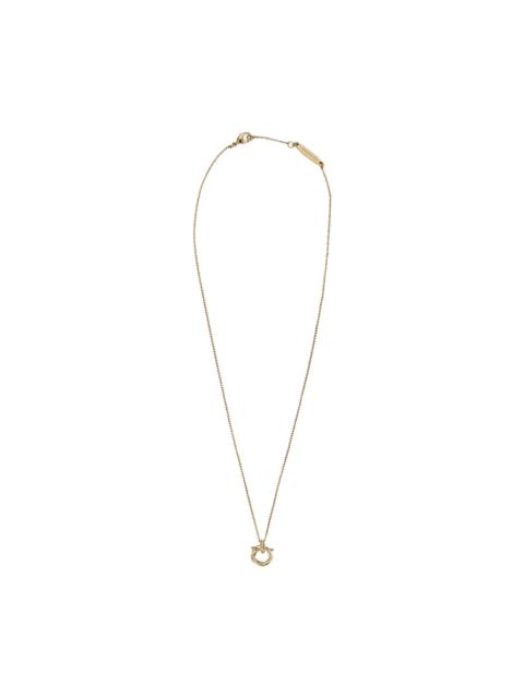 FERRAGAMO Ferragamo Women Gancini Torchon Necklace