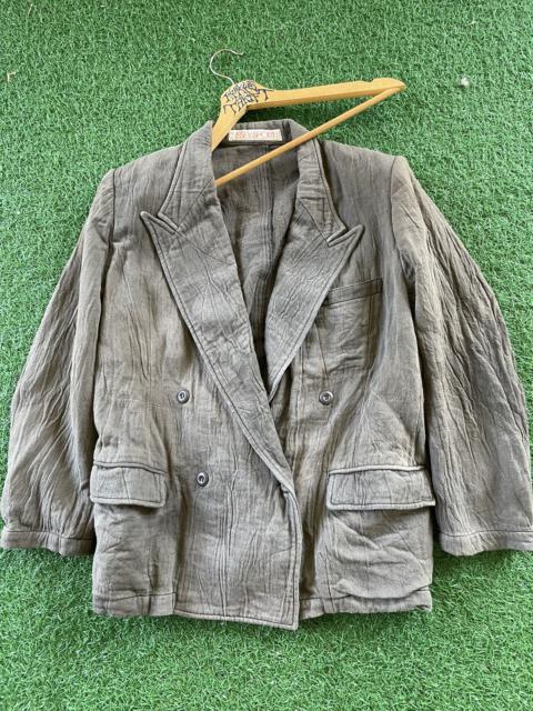 Other Designers Issey Miyake - 💥Vintage Issey Miyake wrinkled fabric design Jacket
