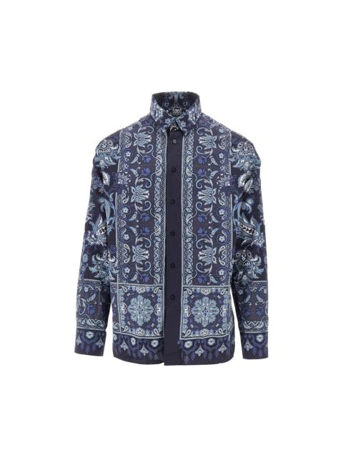Etro FLORAL PRINT COTTON SHIRT