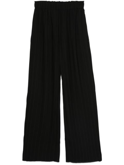 HUGO plissé crepe trousers
