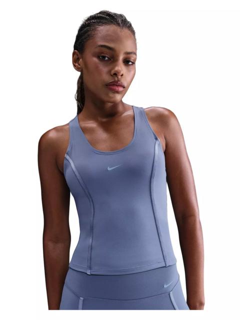 Nike Women's One Dri-FIT Fitted Tank Top -Indigo