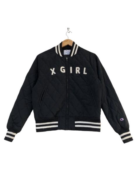 Champion XGirl X Champion USA varsity jacket