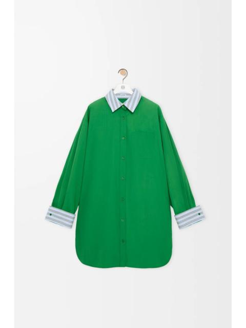 Loewe Loewe Cotton Chemiser Dress Green Women