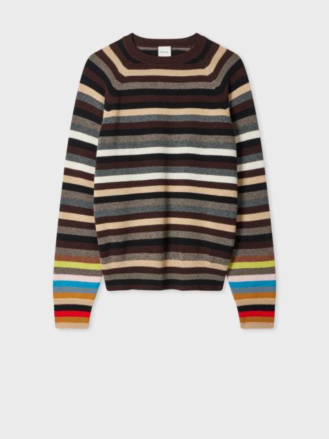 Paul Smith Women's Contrast Stripe Knitted Sweater