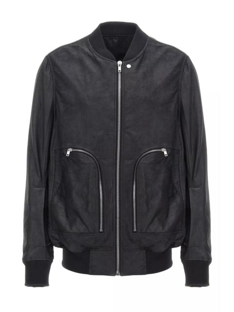 Rick Owens Men 'Bauhaus Flight' Bomber Jacket