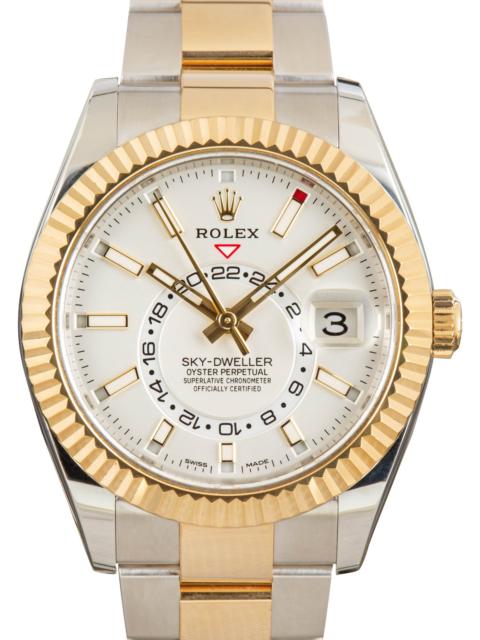 ROLEX Used Rolex Sky-Dweller Ref 326933 White Dial