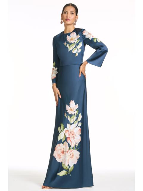 SACHIN & BABI EMBELLISHED ALEX GOWN - NIGHT BLOOMS