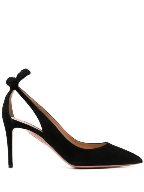AQUAZZURA Aquazzura Bow Tie 85mm Pumps