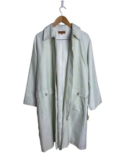 LANCEL Paris Long Trench Coat Made in Japan