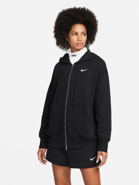 Nike WOMEN'S NIKE SPORTSWEAR PHOENIX FLEECE OVERSIZED FULL-ZIP HOODIE