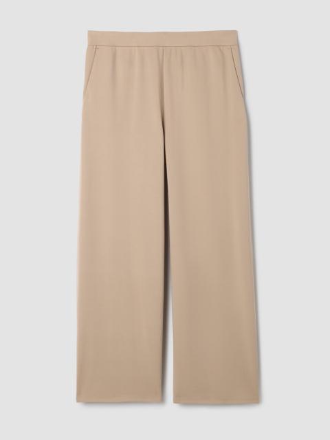 EILEEN FISHER Washable Flex Ponte Wide-Leg Pant