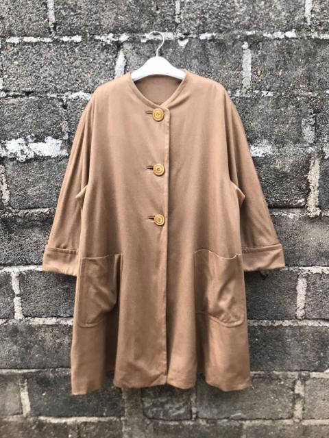 Other Designers Autumn Cashmere - ⚡️Hanae Mori Paris Button Cashmere Baggy Long Coat