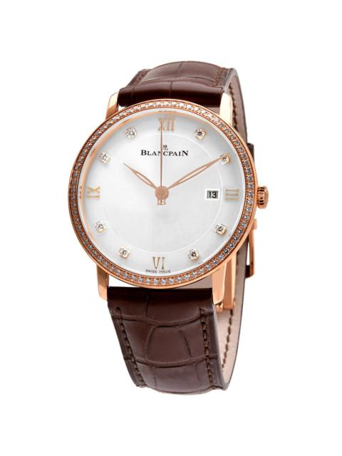 Blancpain Blancpain Villeret 18kt Rose Gold Automatic Men's Watch 6651-2987-55B